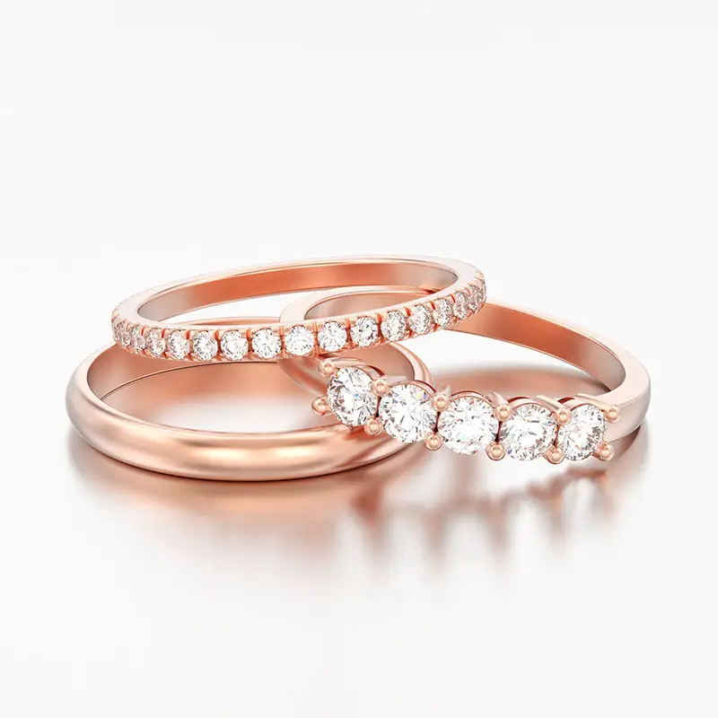 Rose Gold Wedding Band